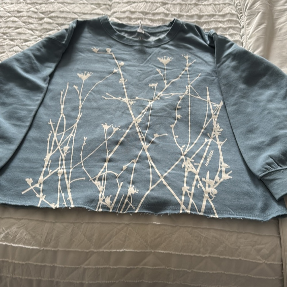 Blue Women's Sweater - Picture 4 of 4